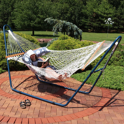Aikens 2 Person Spreader Bar Hammock with Stand