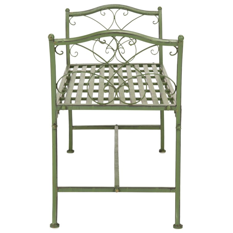 Cavin Metal Outdoor Bench
